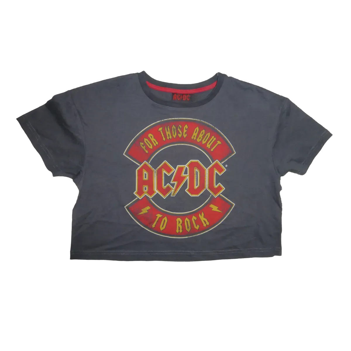 For Those About To Rock Crop Top