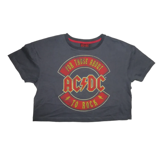 For Those About To Rock Crop Top