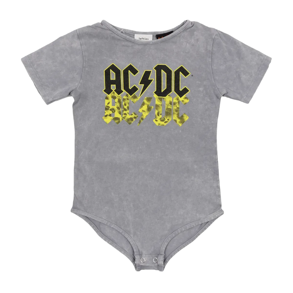 Gold Logo - Grey Kids Bodysuit
