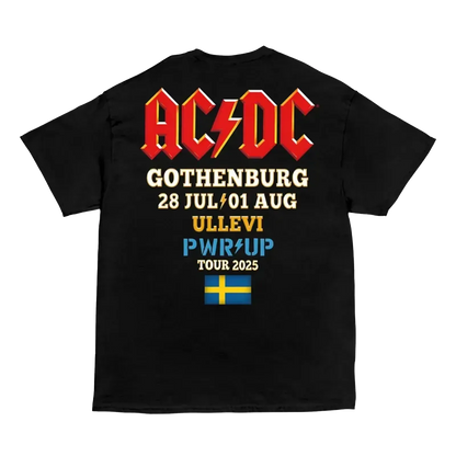 Gothenburg PWR UP Event Tour T-Shirt