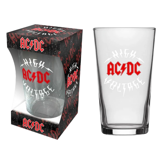 High Voltage Beer Glass