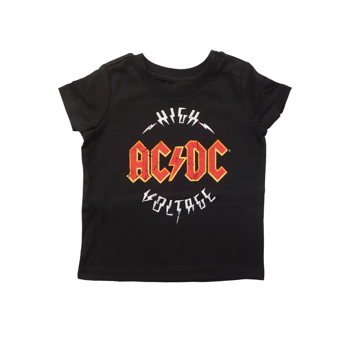 High Voltage Black Baby Tee