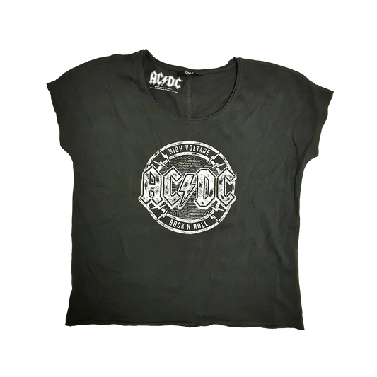 High Voltage Rock N Roll Ladies T-Shirt