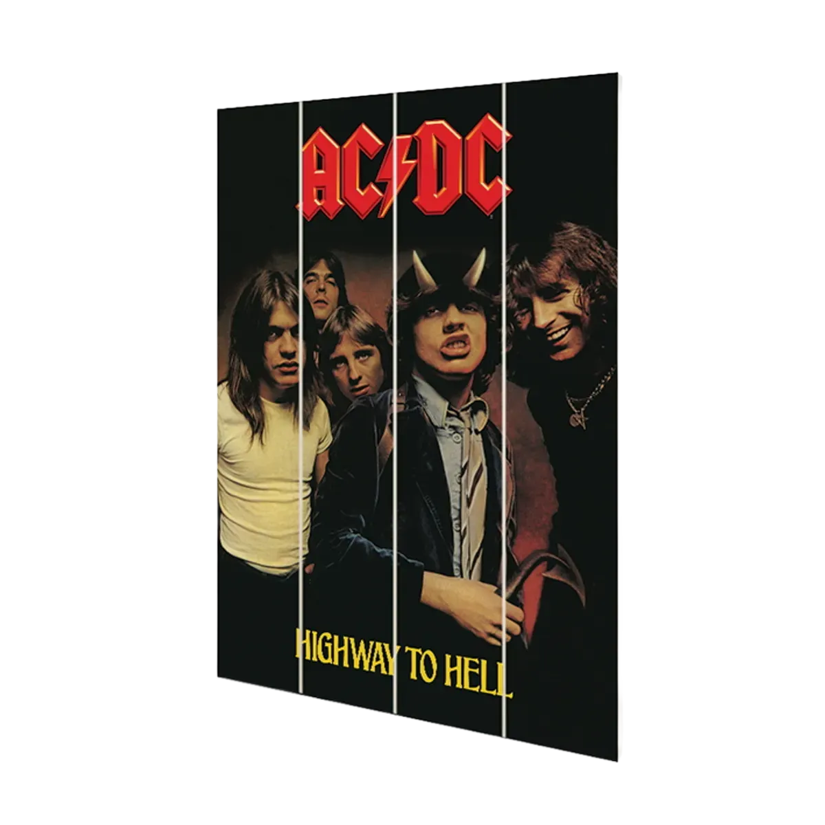 Highway To Hell Wood Print