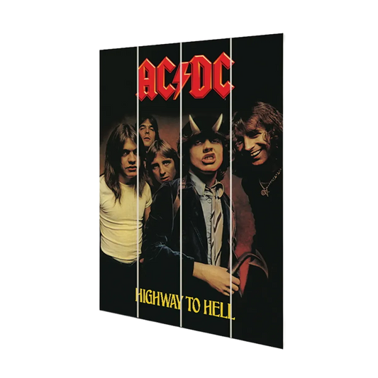 Highway To Hell Wood Print