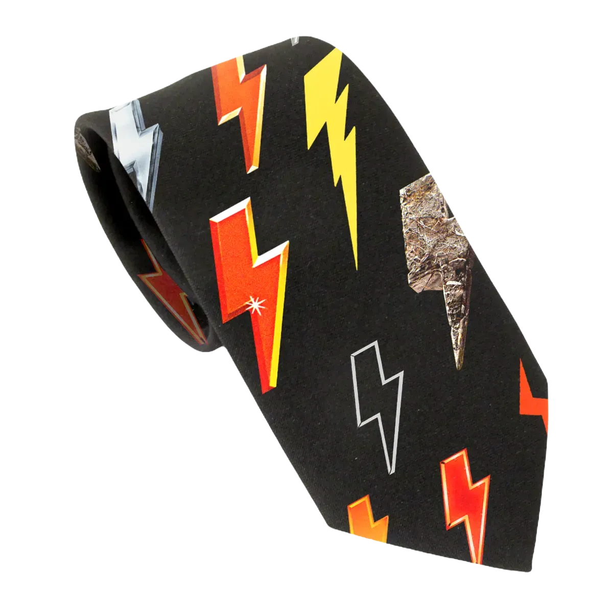 Lightning Bolts Tie – AC/DC