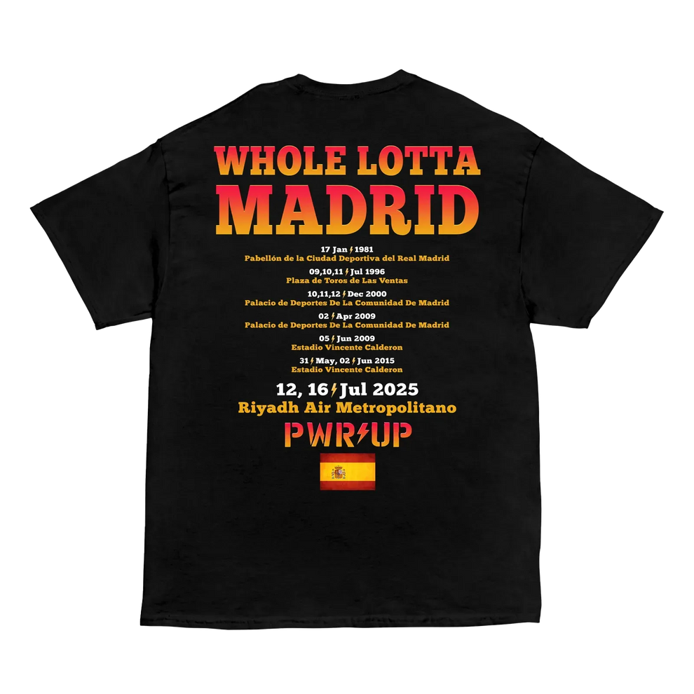 Madrid PWR UP Tour T-Shirt – AC/DC