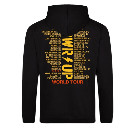 Neon Bolt PWR UP World Tour Hoodie