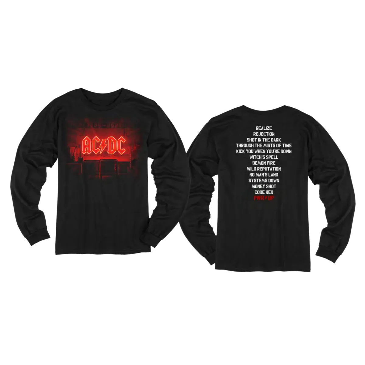 POWER UP Album Cover Longsleeve T-Shirt