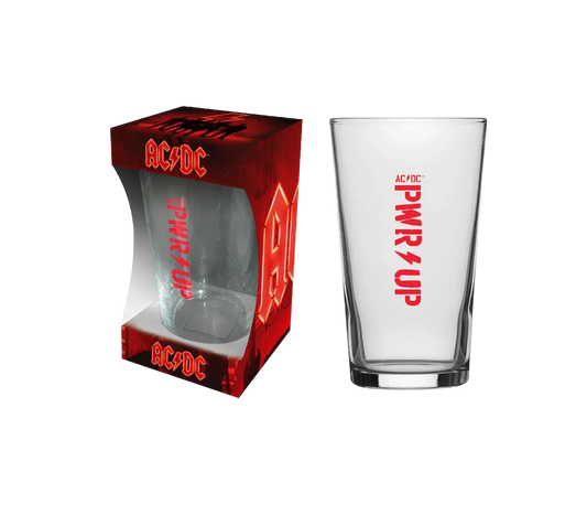 POWER UP Beer Glass