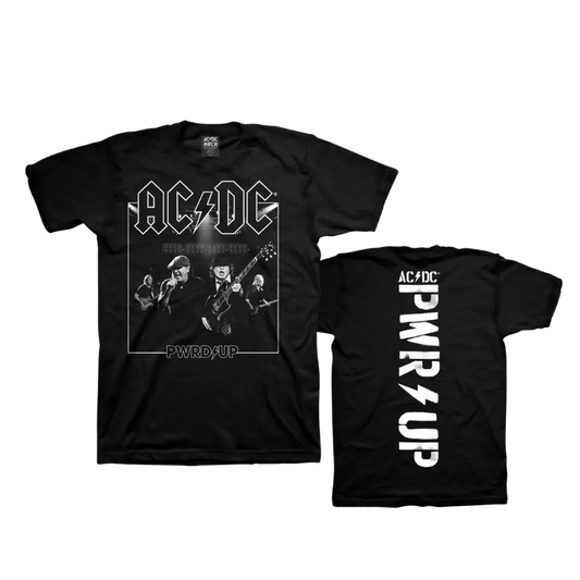 PWRD UP B&W T-Shirt