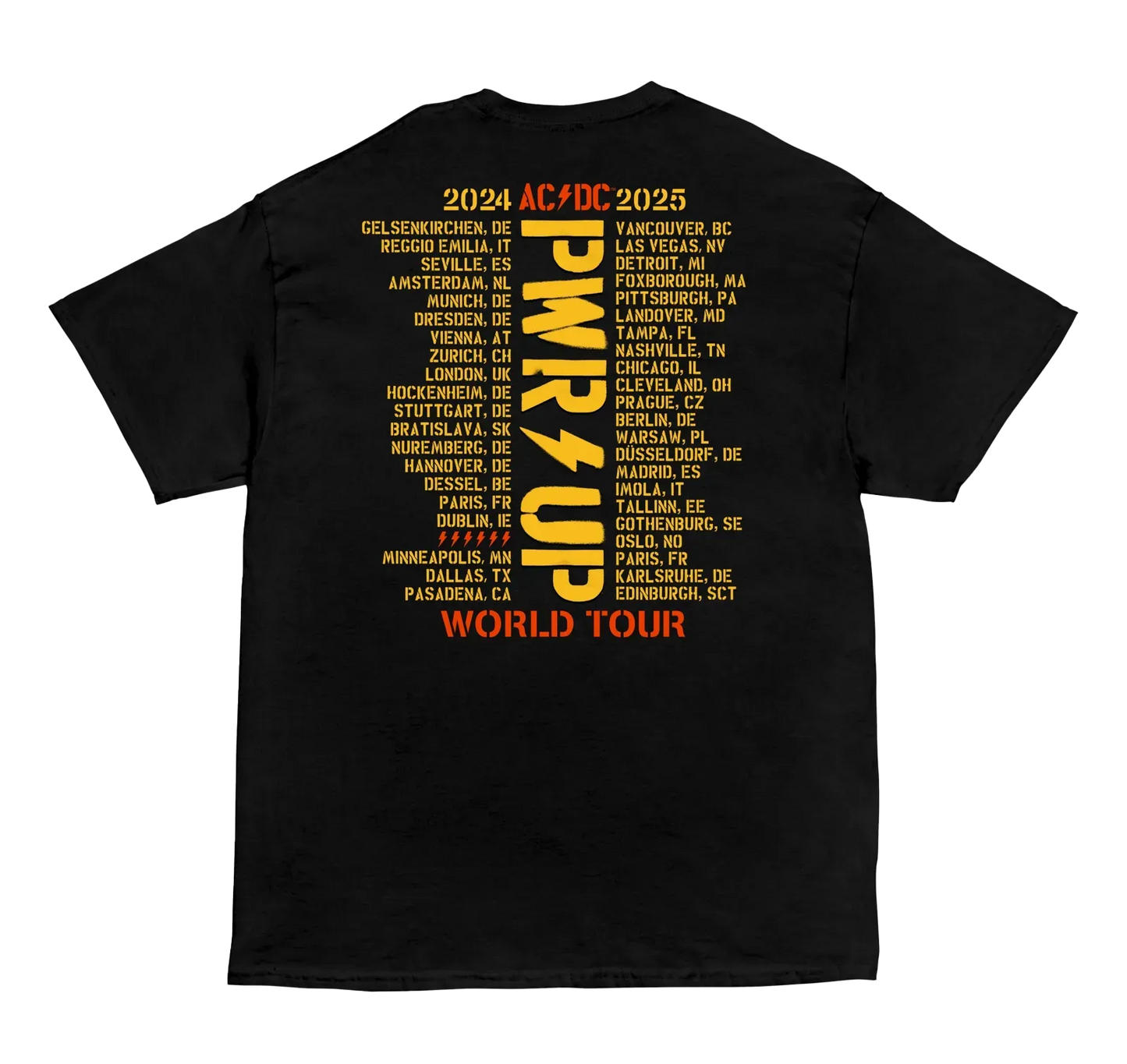 PWR UP World Tour T-Shirt