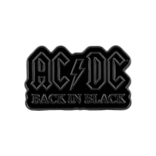 Back in Black Enamel Pin*