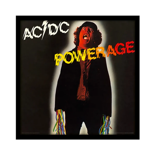 Powerage 12" Album Cover Framed Print