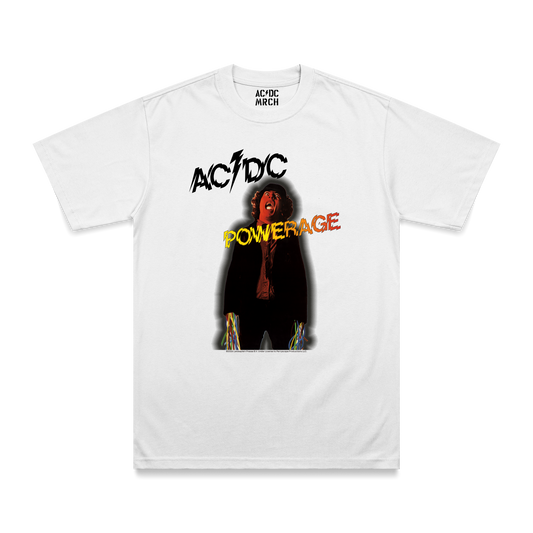 Powerage White T-shirt