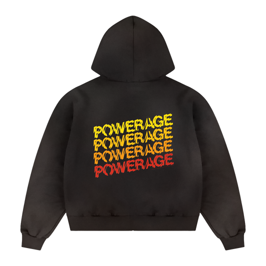 Powerage Zip Up Hoodie