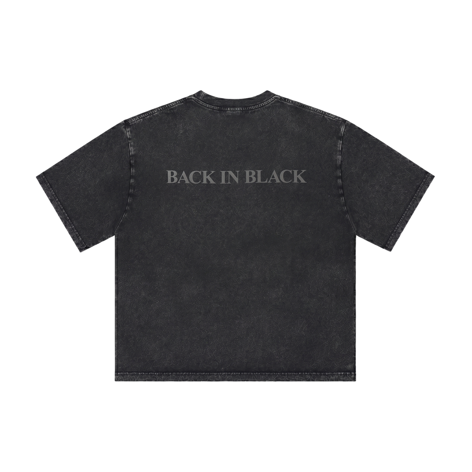 【RETURN TO ROCK】 AC/DC 両面プリント Tシャツ サイズL ACDC T Shirt | Back in Black Reflective Ink Tee | Official ACDC