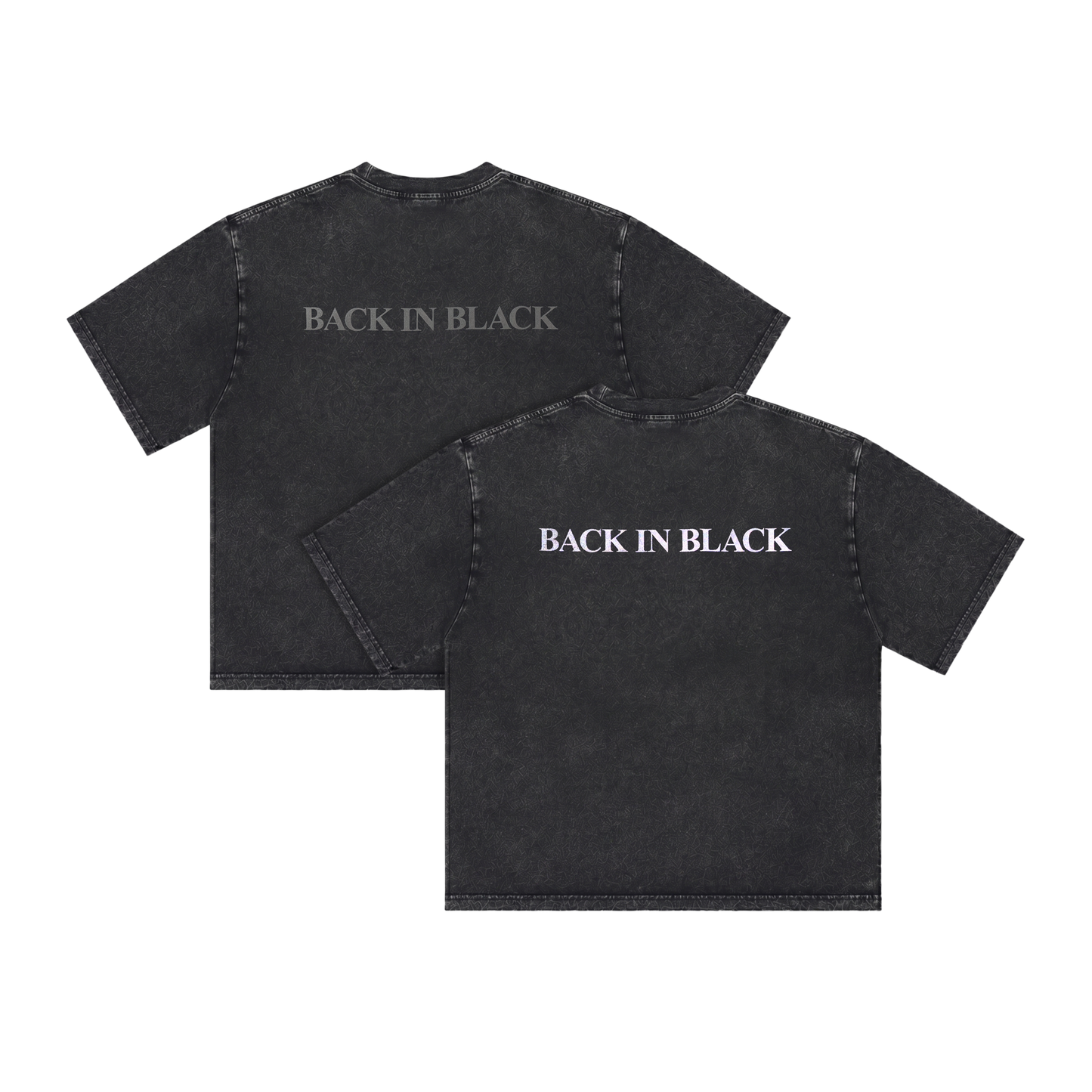 Back in Black Anniversary Reflective Ink T-Shirt*