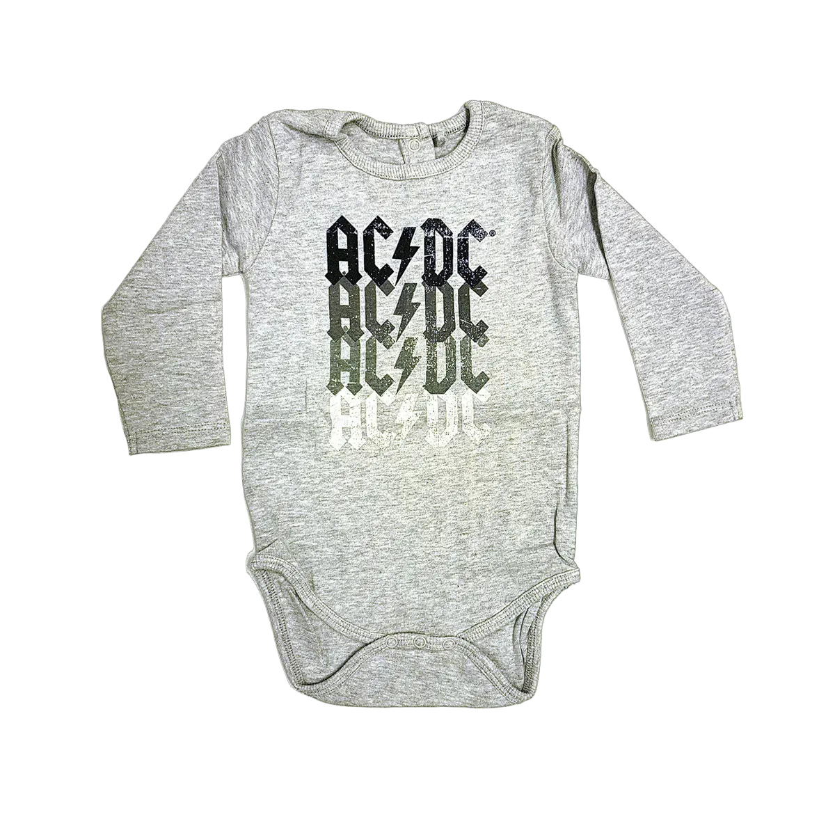 Repeat Logo Baby grow