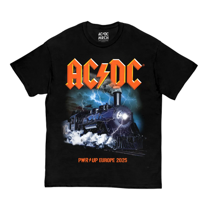 Rock N Roll Train PWR UP Tour T-Shirt