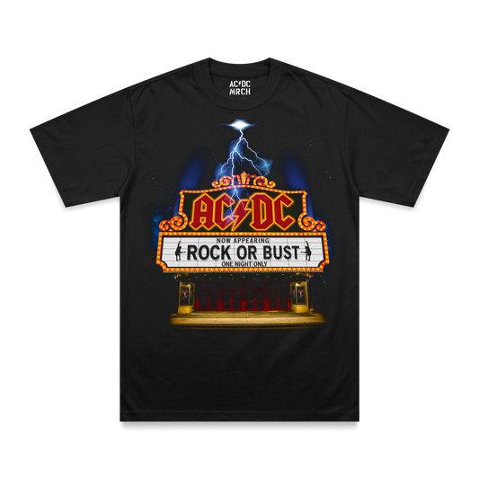 Rock Or Bust One Night Only T-shirt