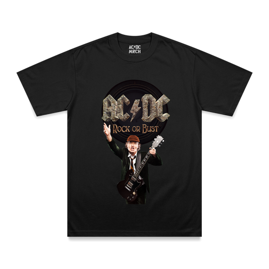Rock Or Bust Angus Young T Shirt