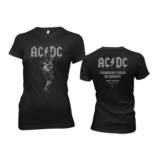 Thunderstruck EU 2016 Tour Ladies T-Shirt