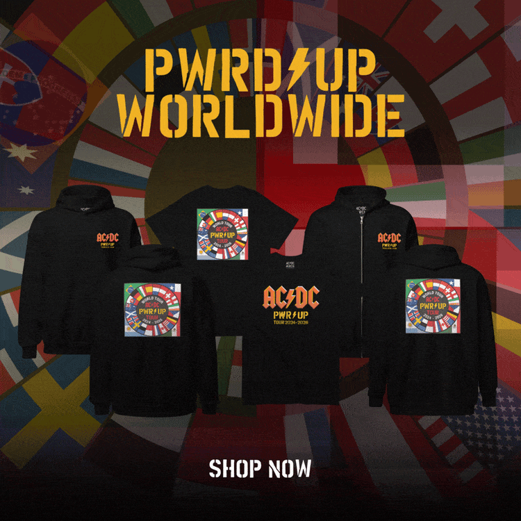 AC/DC UK/EU Shop | Merch, Music & Exclusives | Sign Up For 15% Off