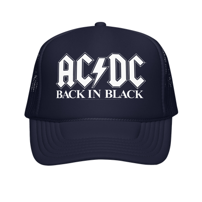 Back In Black Trucker Hat