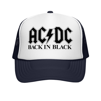 Back In Black Logo Trucker Hat