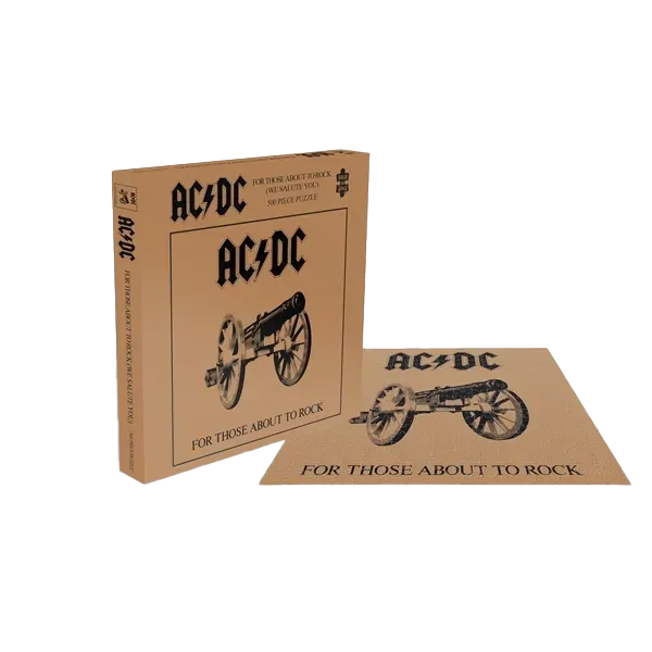 For Those About To Rock 500 Piece Jigsaw Puzzle